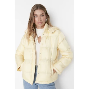 Trendyol Winter Jacket - Yellow - Puffer