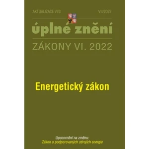 Aktualizace VI/3 – Energetický zákon