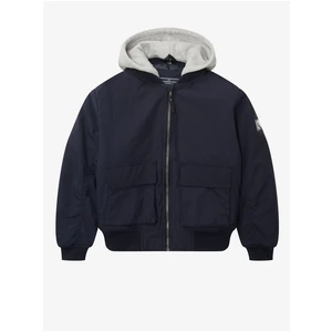 Dark Blue Boys' Lightweight Hooded Jacket Tom Tailor - Boys