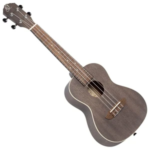 Ortega RUCOAL-L Konzert-Ukulele Coal Black