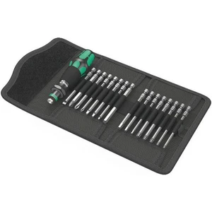 Sada bitů Kraftform Kompakt 60 Imperial Wera 05051042001 89 mm, nástrojová ocel, legováno, vysoce pevné, 17dílná Kraftform Kompakt 60