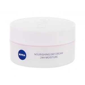 Nivea Nourishing 24H Moisture 50 ml denní pleťový krém na suchou pleť; na citlivou a podrážděnou pleť; na dehydratovanou pleť