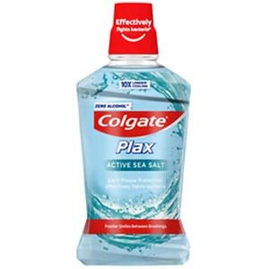 Colgate Plax Active Sea Salt ústna voda proti zubnému povlaku bez alkoholu 500 ml