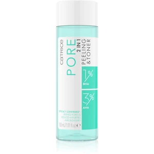 Catrice Pore 2-in-1 exfoliačné čistiace tonikum 100 ml