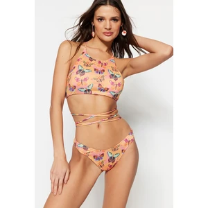 Trendyol Bikini Bottom - Multicolor - Animal print
