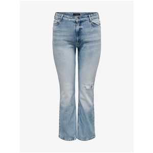 Light blue women's jeans ONLY CARMAKOMA Duru - Women