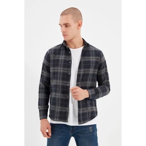 Trendyol Shirt - Black - Slim fit