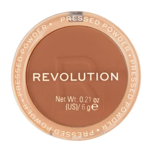 Makeup Revolution Reloaded jemný kompaktný púder odtieň Tan 6 g