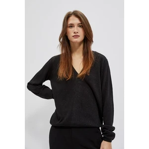 Sweater with neckline