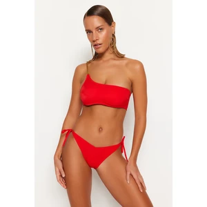 Trendyol Bikini Bottom - Red - Plain