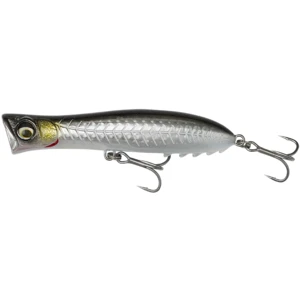 Savage gear wobler gravity popper floating black mullet - 13 cm 40 g