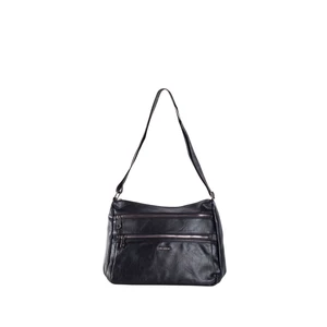 Black large crossbody handbag