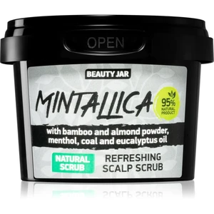 Beauty Jar Mintallica čisticí peeling na vlasy a vlasovou pokožku 100 g