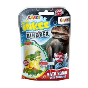 Craze INKEE Dino koupelová bomba pro děti 1 ks
