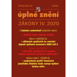 Aktualizace IV/2 2020 - Zákon o katastru nemovitosti, Zákon o státním fondu rozvoje bydlení - Rozšíření činnosti stávajícího Státního fondu rozvoje by