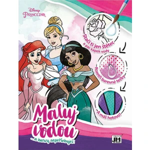 Maluj vodou Princezny [Papírenské zboží]