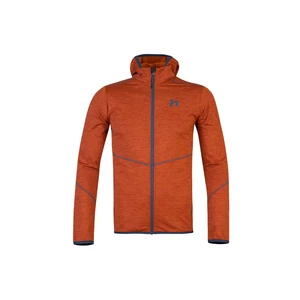 Pánská mikina s kapucí Hannah DAMAR HOODY burnt orange mel