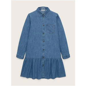 Blue Girl Denim Dress Tom Tailor - Girls