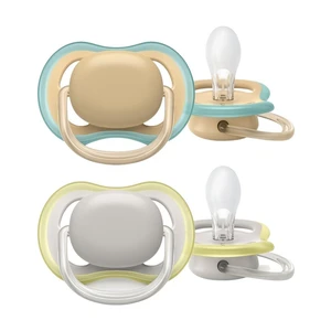 Philips Avent Ultra Air 0-6 m dudlík Neutral 2 ks