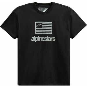 Alpinestars Flag Tee Black L Camiseta de manga corta