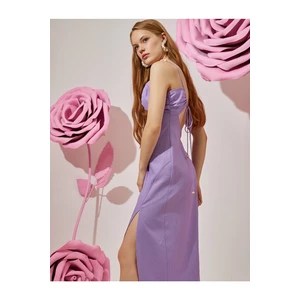 Koton Dress - Purple - Basic