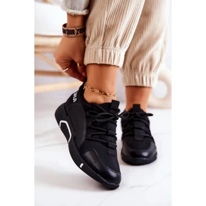 Sport Shoes Sneakers Slip On Black Marvene