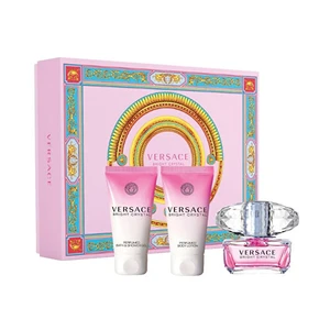 Versace Bright Crystal - EDT 50 ml + telové mlieko 50 ml + sprchový gél 50 ml