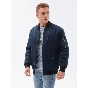 Ombre Clothing Men's mid-season bomber jacket  C516