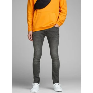 Sivé skinny rifle Jack & Jones Liam