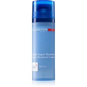 Clarins Men Super Moisture Lotion hydratačné mlieko pre mladistvý vzhľad SPF 20 50 ml