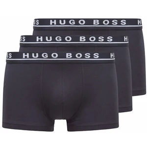 Boxerky Boss (3-pak) pánske, tmavomodrá farba