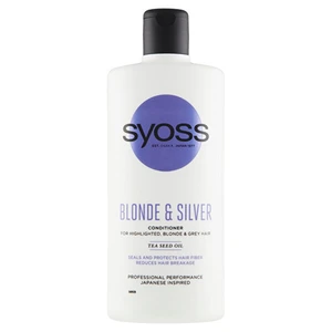 Syoss Blonde & Silver kondicionér pro blond a šedivé vlasy 440 ml