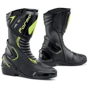 Forma Boots Freccia Black/Yellow Fluo 45 Bottes de moto