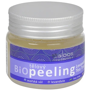 Saloos Bio Peeling telový peeling levanduľa a tea tree 140 ml