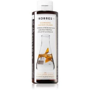 Korres Sunflower and Mountain Tea šampon pro barvené vlasy 250 ml