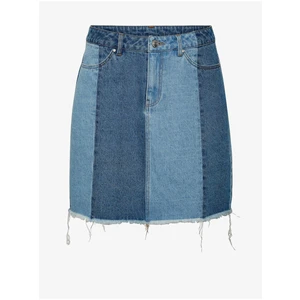 Blue Denim Skirt Noisy May Sofia - Women