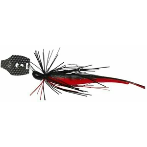 Savage gear gumová nástraha crazy swim jig sinking black n red - 12,5 cm 16,5 g