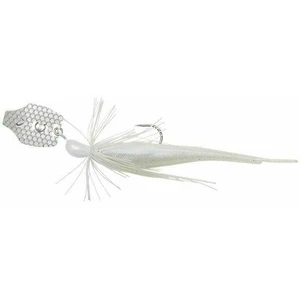 Savage gear gumová nástraha crazy swim jig sinking white silver - 10 cm 10 g
