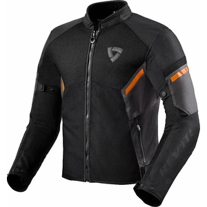 Rev'it! Jacket GT-R Air 3 Black/Neon Orange 2XL Textilní bunda