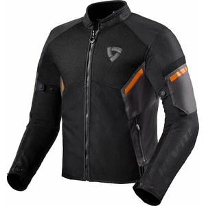 Rev'it! Jacket GT-R Air 3 Black/Neon Orange 2XL Textilná bunda