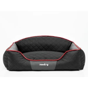 Pelíšek pro psa Reedog Black & Grey Sofa - L