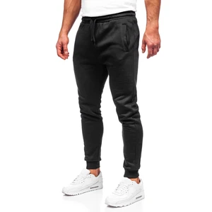 Pantaloni de trening bărbați negri Bolf CK01