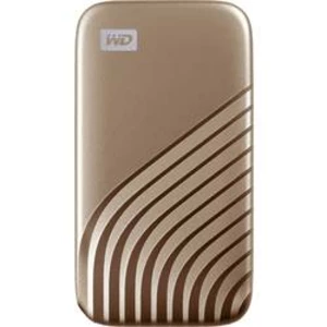 Externý SSD pevný disk 6,35 cm (2,5") WD My Passport, 500 GB, USB-C™, zlatá