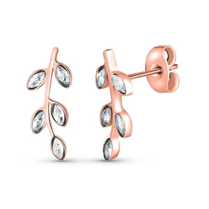VUCH Zotia Rose Gold Earrings