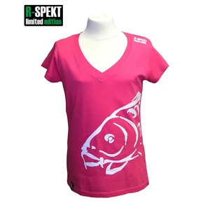 R-spekt tričko lady carper rúžove-veľkosť m