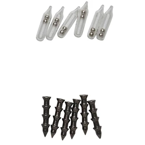 Savage gear chrastítka a bodce glass rattle and spike kit - velikost m 6+6 ks