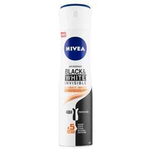 Nivea Antiperspirant ve spreji Black & White Invisible Ultimate Impact 150 ml