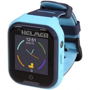 Detské smart hodinky Helmer LK 709 s GPS lokátorom, modrá