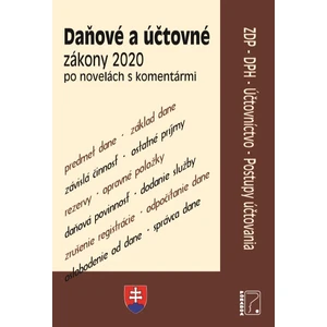 Daňové a účtovné zákony 2020 po  novelách s komentármi