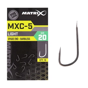 Matrix háčiky mxc-5 barbless spade  10 ks - 20